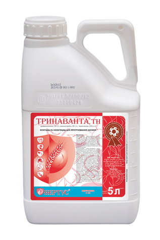 Протруйник Тринаванта (дифеноконазол, 50 г/л; азоксистробін, 20 г/л; тіаметоксам, 250 г/л) 534 фото
